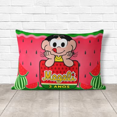 Almofada Personalizada lembrancinhas da Magali