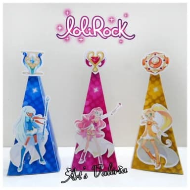 Caixa Piramide LoliRock - cada