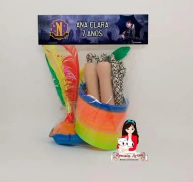 Kit Boa Infância Personalizado Wandinha