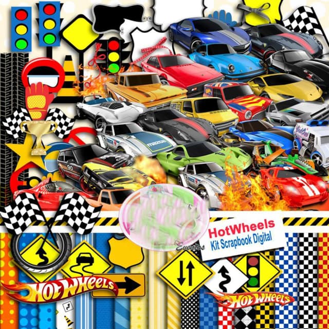 KIT DIGITAL HOT WHEELS 10