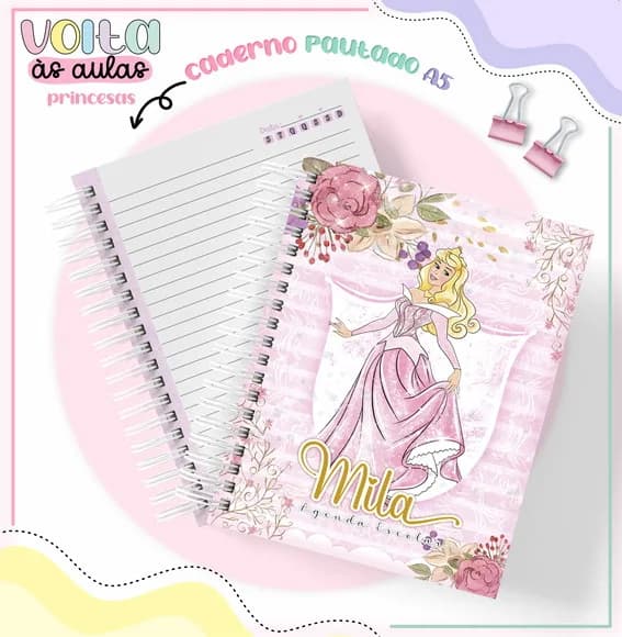 Caderno ou Agenda Personalizada