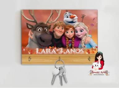 Porta Chaves Frozen