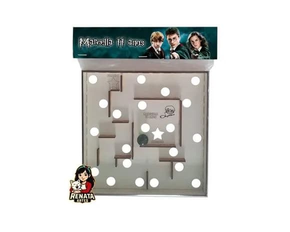 Labirinto Personalizado Lembrancinha Harry Potter