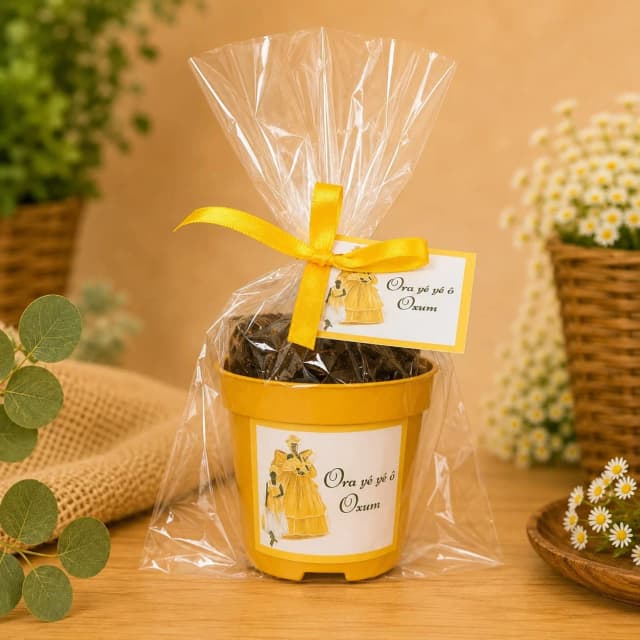 30 UNIDADES Kit Jardinagem Lembrancinhas Oxum - Trabalhamos com qualquer tema - Informar tema no chat
