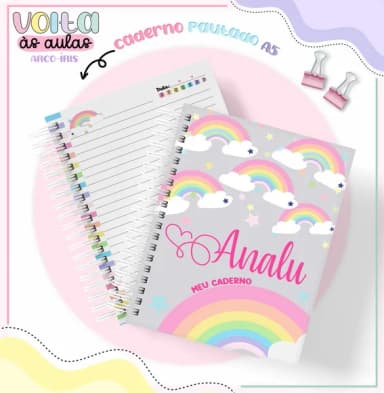 Caderno ou Agenda Personalizada