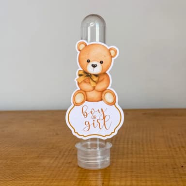 Apliques para Tubetes Personalizados CEREJINHA Decoração de Festa | Lembrancinhas | Aniversário | Personalizados