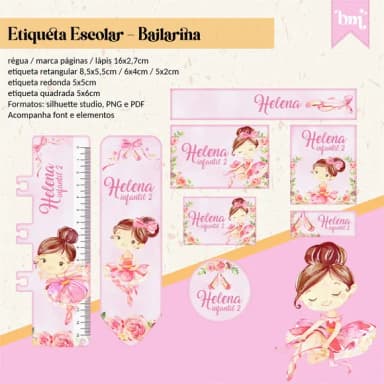 60 Etiquetas Escolares