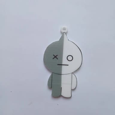 Pingente KPOP BTS Van de Acrílico UV Pct 4 unidade
