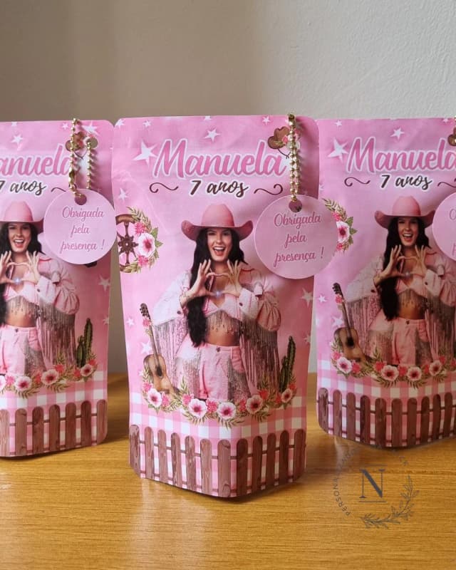 Saquinho Zip Lock 10x17 Lembrancinha Ana Castela