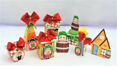 Kit 60 Lembrancinhas Chaves