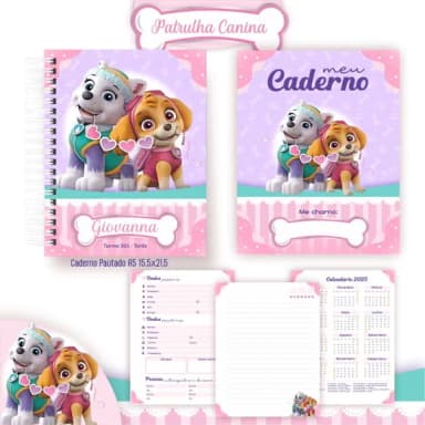 Caderno ou Agenda Personalizada