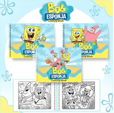 Livro de Colorir A5 50 Folhas