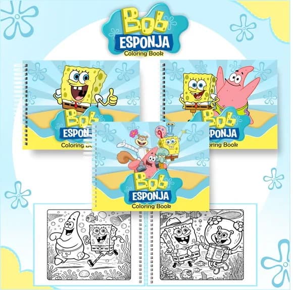Livro de Colorir A5 50 Folhas