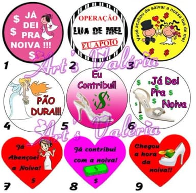 Adesivo Divertido para Hora do Sapato - Preço Unitário
