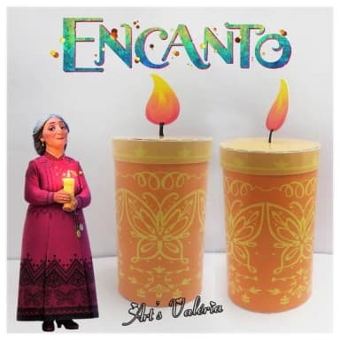 Caixa Vela Encanto para Guloseimas