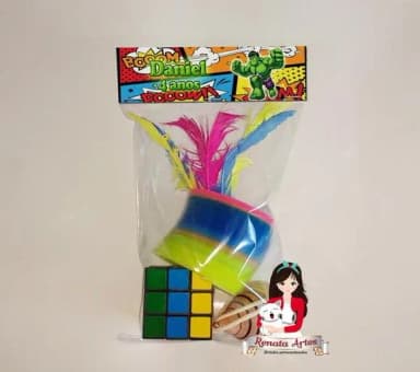 Kit Brinquedos Retrô Personalizado Tema Hulk