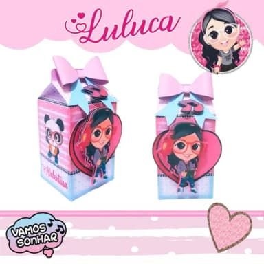 Kit 30 Lembrancinhas Luluca