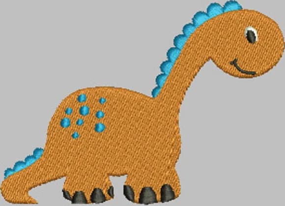 Matriz de Bordado Dinossauro Infantil
