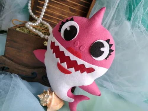 Baby Shark em Feltro