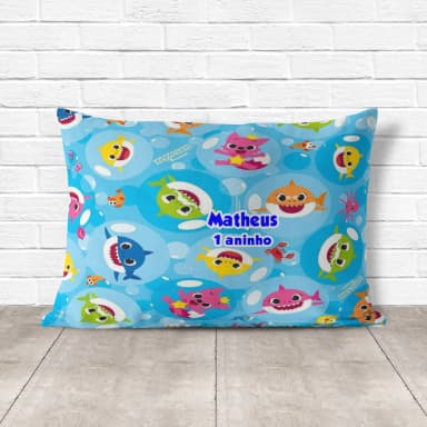 Almofada Personalizada lembrancinhas Baby Shark