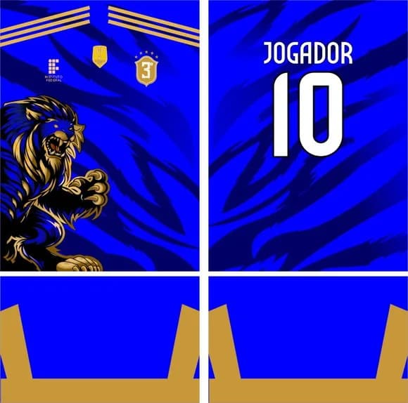 Arte Vetor Camisa Interclasse Leão Mod-717