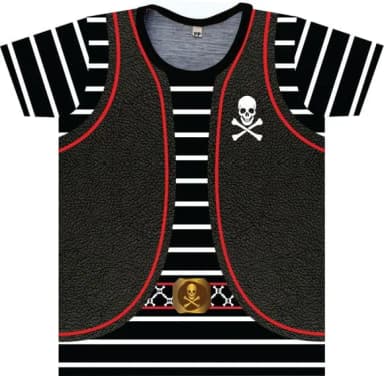 Camiseta Adulto Pirata