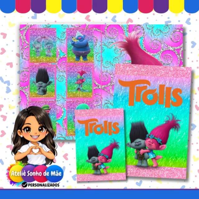 Album de Figurinhas Personalizados