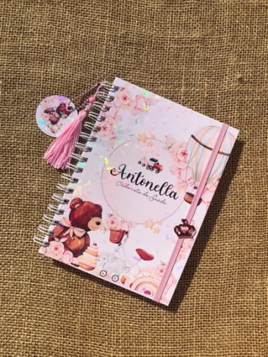 Caderneta de Saúde Personalizada - Brinquedos Vintage Menina