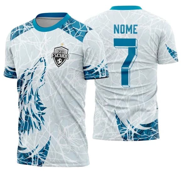 Arte Vetor Camisa Interclasse Lobo Mod-865