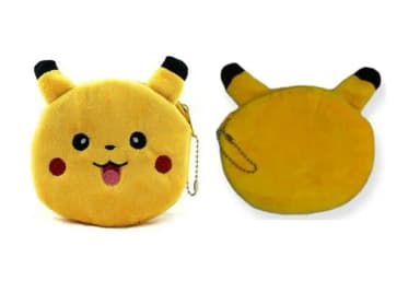 Porta Moeda Pikachu Pokémon 2 Unidades
