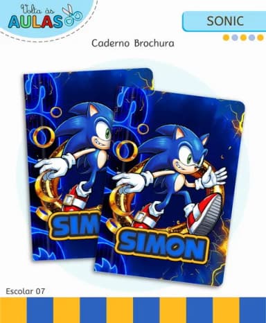 Caderno Brochurão Personalizado