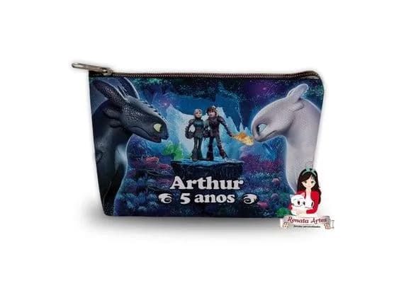 Necessaire Personalizada Como Treinar o Seu Dragão