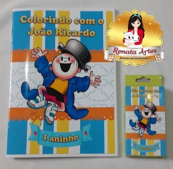 Revista de Colorir Menino Maluquinho