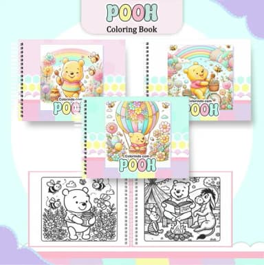Arquivo Livro de Colorir Ursinho Pooh 01