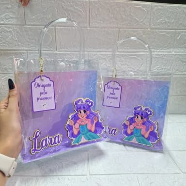 Sacola Pvc Transparente - o Diário da Princesa Desastrada
