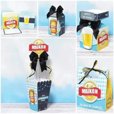 Kit 30 Lembrancinhas Boteco