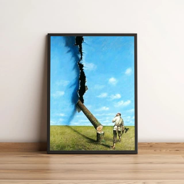 Quadro Lenhador dos Sonhos 111