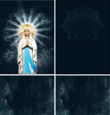 Arte Estampa Camisa Nossa Senhora de Lourdes