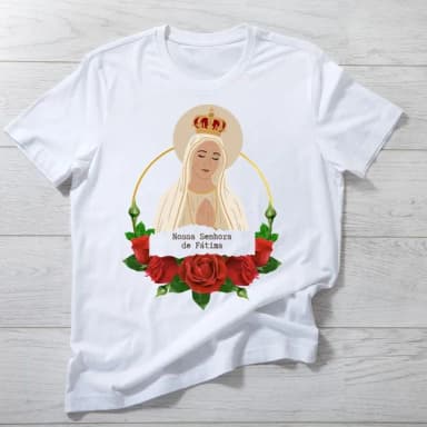 Camiseta Nossa Senhora de Fátima