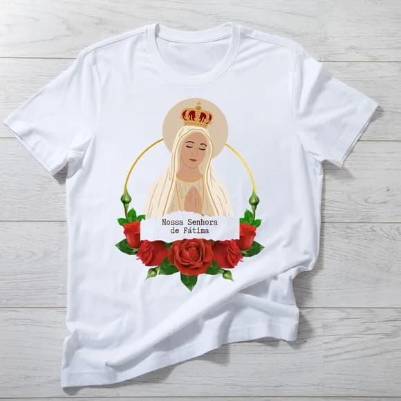 Camiseta Nossa Senhora de Fátima