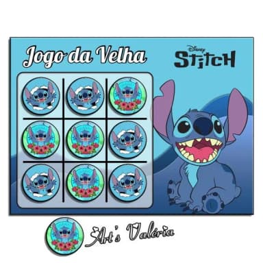 Jogo da Velha Personalizado - Fazemos Todos os Temas