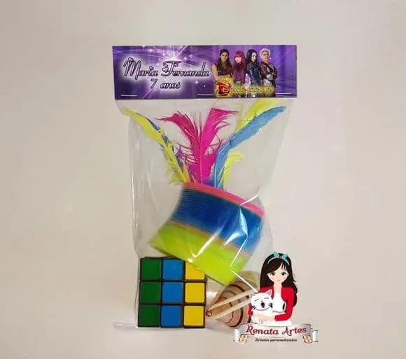 Kit Brinquedos Retrô Tema Descendentes