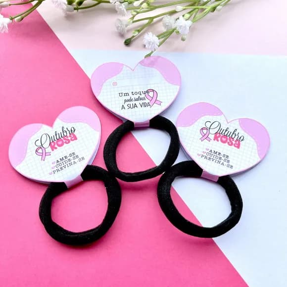 Tag para Xuxinha Outubro Rosa - Não Acompanha Xuxinha