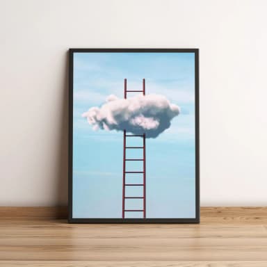 Quadro Escada para Nuvens 21