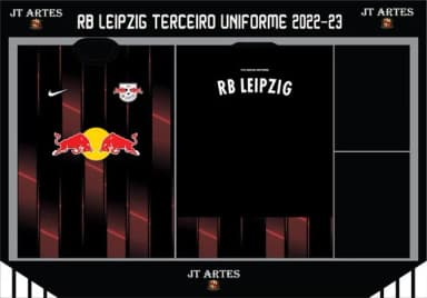Vetor Camisa do Rb Leipzig Terceiro Uniforme 2022-23