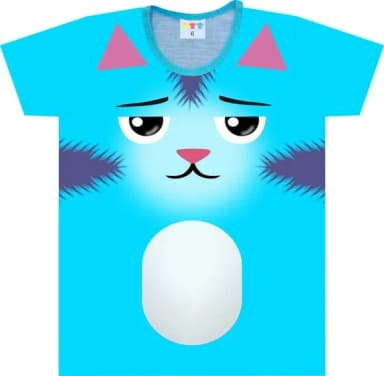 Camiseta Infantil Gatuno