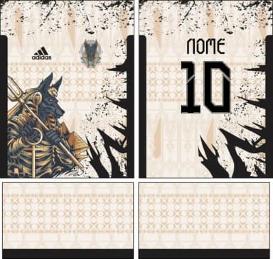 Arte Vetor Camisa Interclasse Anubis Mod-92