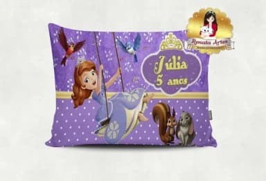 Almofada Princesinha Sofia