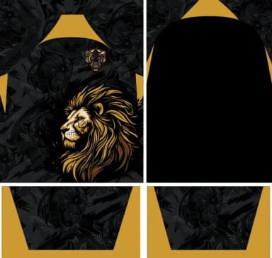 Arte Vetor Camisa Interclasse Leão 357