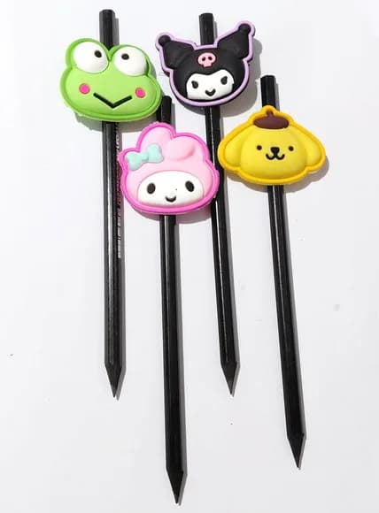 Lápis C/ponteira Turma da Hello Kitty Pacote com 8 Unidades